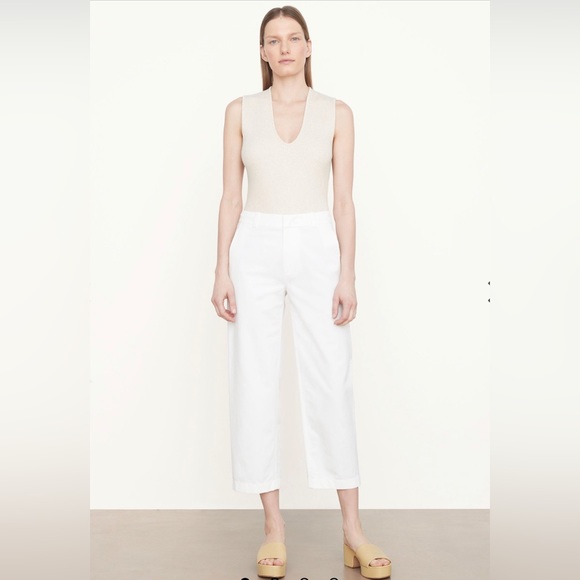 Vince Cropped Trousers - Picture 1 of 7